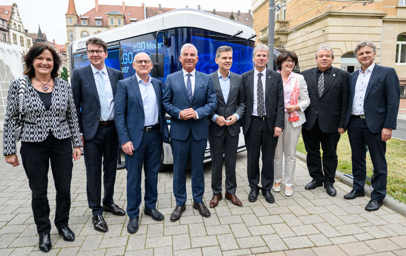 Eröffnung Testfeld Autonomes Fahren Baden-Württemberg (Foto: KVV)