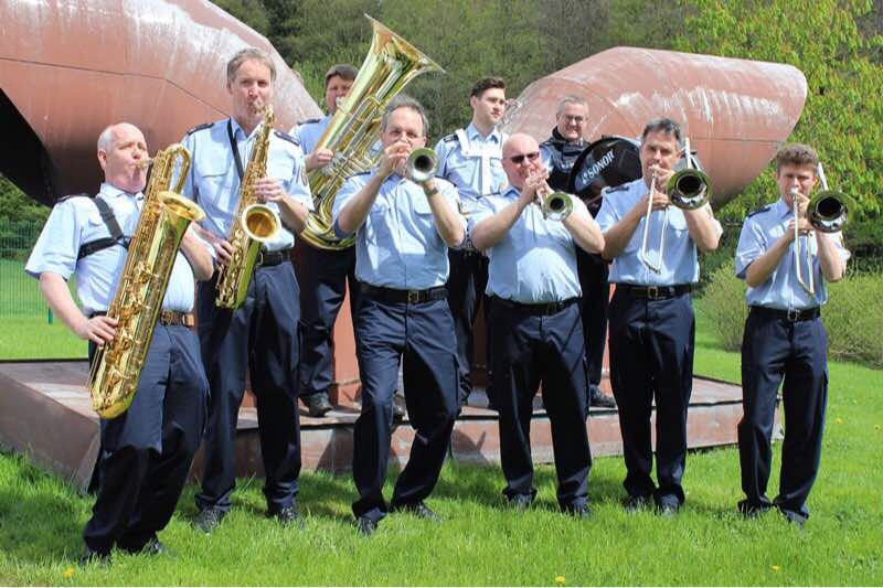 Men in Blue (Foto: Landespolizeiorchester RLP)