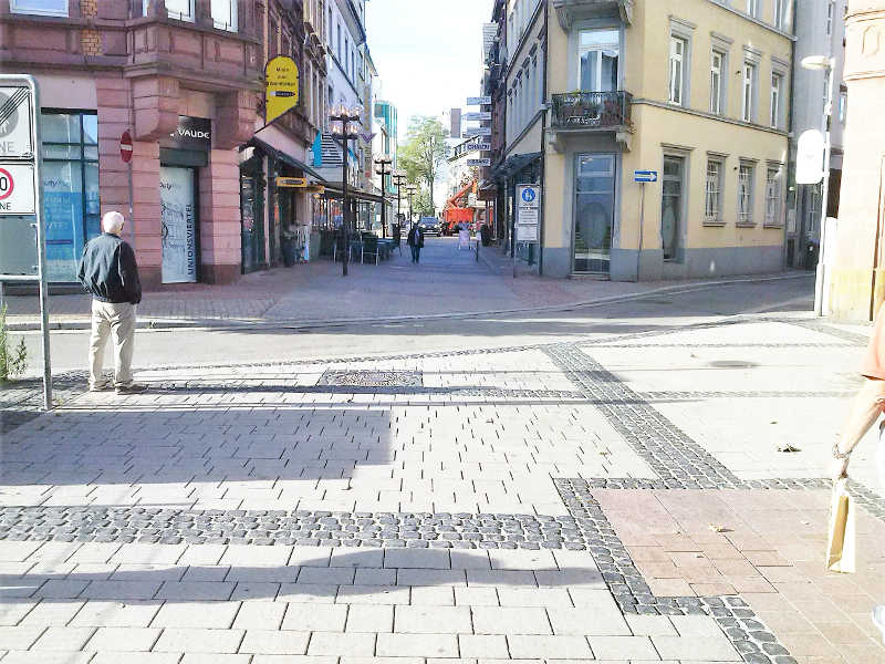 Ecke Kerststraße vorher