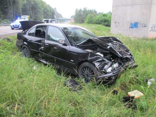 Unfall mit Schwerverletzten - L395