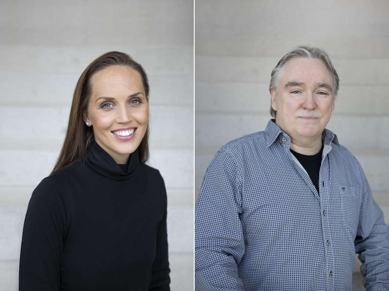 Irina Simmes und Winfried Mikus (Foto: Sebastian Bühler)