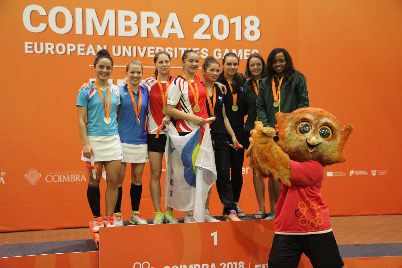 Silber im Badminton (Foto: adh)