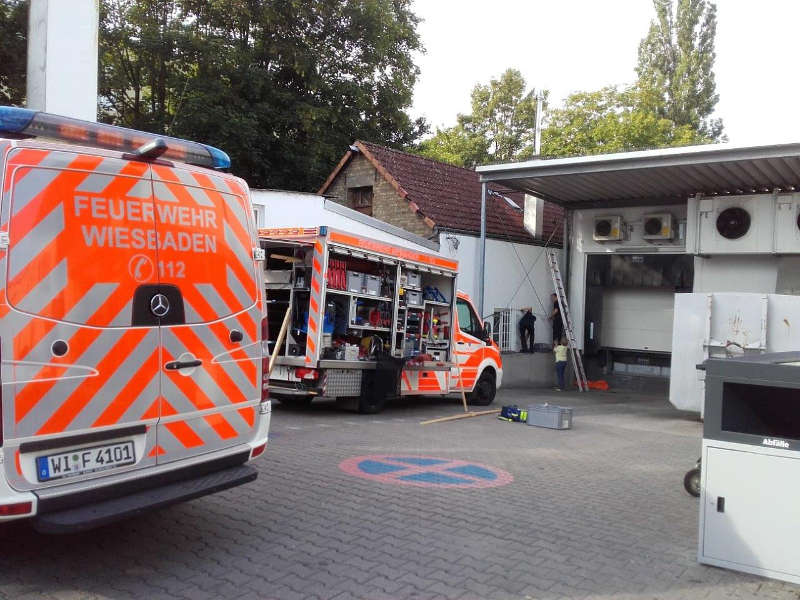 Ansicht der Einsatzstelle (Foto: Feuerwehr Wiesbaden)