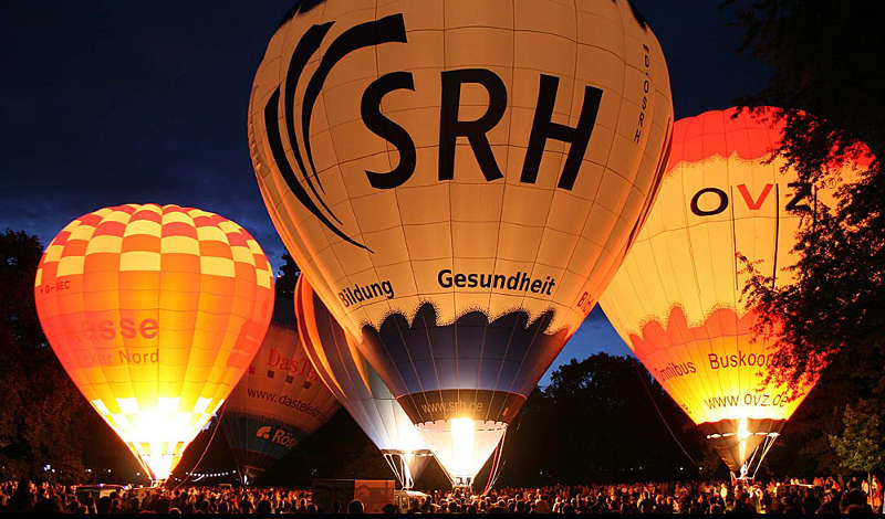 Ballonglühen (Foto: Stadt Neckarsteinach)