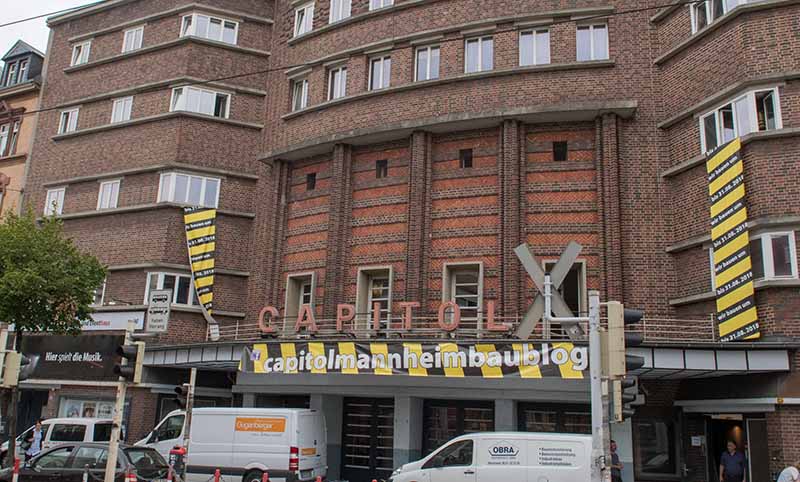 Mannheim Capitol Modernisierungsmaßnahmen (Foto: Helmut Dell)