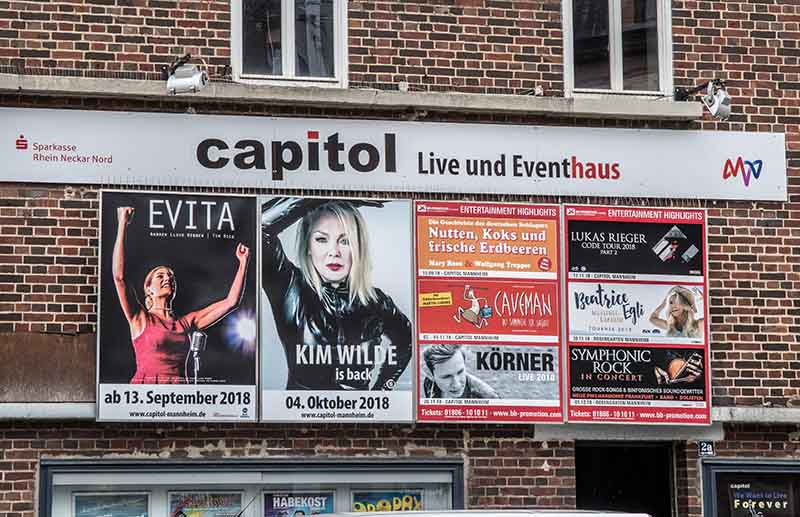 Mannheim Capitol Modernisierungsmaßnahmen (Foto: Helmut Dell)