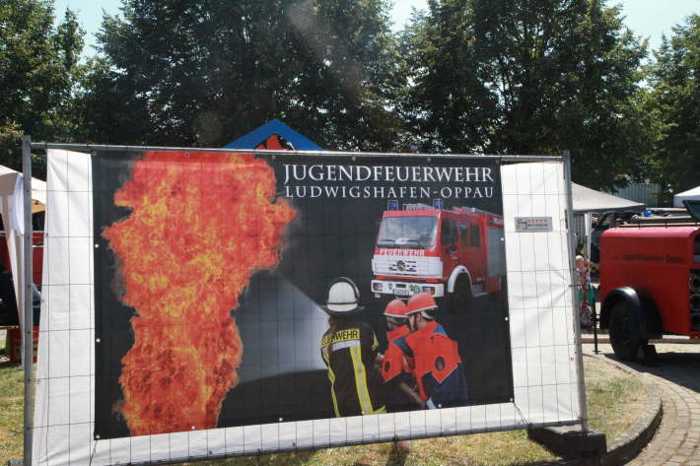 Werbeplakat der Feuerwehr