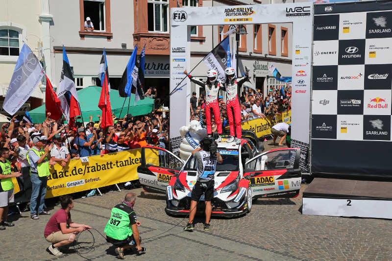 ADAC Rallye Deutschland, Ott Tänak, Martin Järveoja, Toyota Gazoo Racing WRT (Foto: Karsten Huber, Urexweiler)