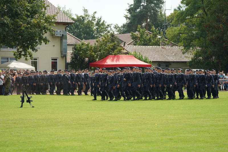 Dudenhofen Gelöbnis Vereidigung Luftwaffenausbildungsbataillon Germersheim (Foto: Reinhard Schnell)