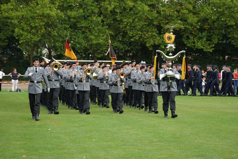 Dudenhofen Gelöbnis Vereidigung Luftwaffenausbildungsbataillon Germersheim (Foto: Reinhard Schnell)