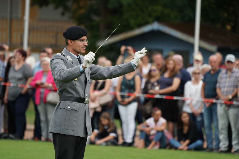 Dudenhofen Gelöbnis Vereidigung Luftwaffenausbildungsbataillon Germersheim (Foto: Reinhard Schnell)