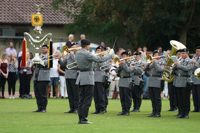 Dudenhofen Gelöbnis Vereidigung Luftwaffenausbildungsbataillon Germersheim (Foto: Holger Knecht)