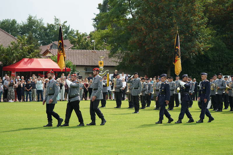 Dudenhofen Gelöbnis Vereidigung Luftwaffenausbildungsbataillon Germersheim (Foto: Holger Knecht)