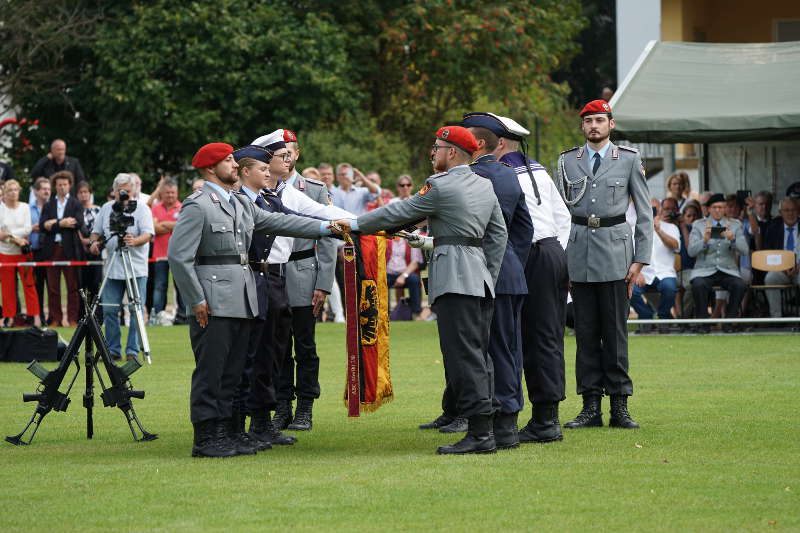 Dudenhofen Gelöbnis Vereidigung Luftwaffenausbildungsbataillon Germersheim (Foto: Reinhard Schnell)