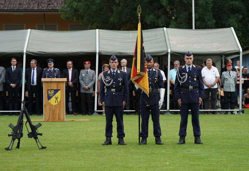 Dudenhofen Gelöbnis Vereidigung Luftwaffenausbildungsbataillon Germersheim (Foto: Reinhard Schnell)