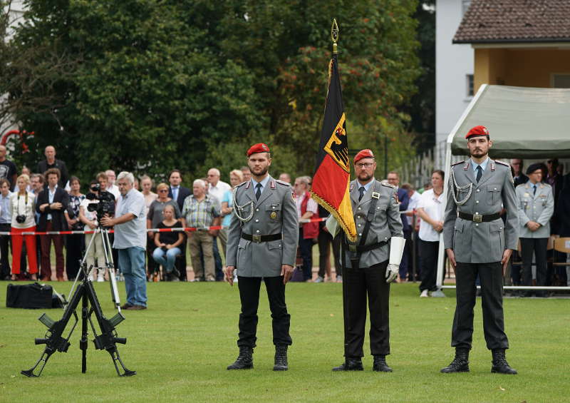 Dudenhofen Gelöbnis Vereidigung Luftwaffenausbildungsbataillon Germersheim (Foto: Reinhard Schnell)