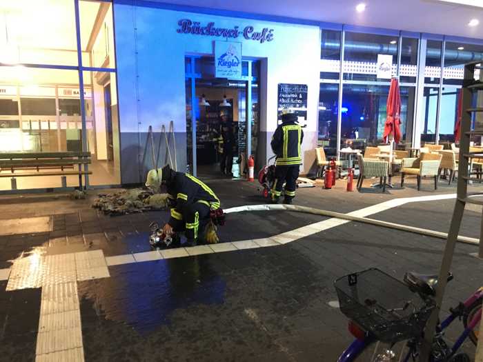 Feuerwehr Weinheim - Einsatz am Bahnhof