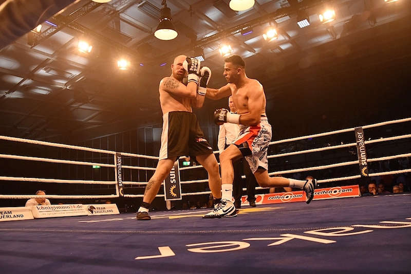 Ludwigshafen Eberthalle Boxen (Foto: LT)