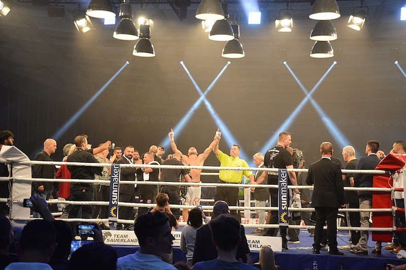 Ludwigshafen Eberthalle Boxen (Foto: LT)