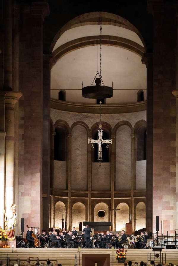Speyer Dom Herbstkonzert Polizeiorchester Saarland (Foto: Reinhard Schnell)