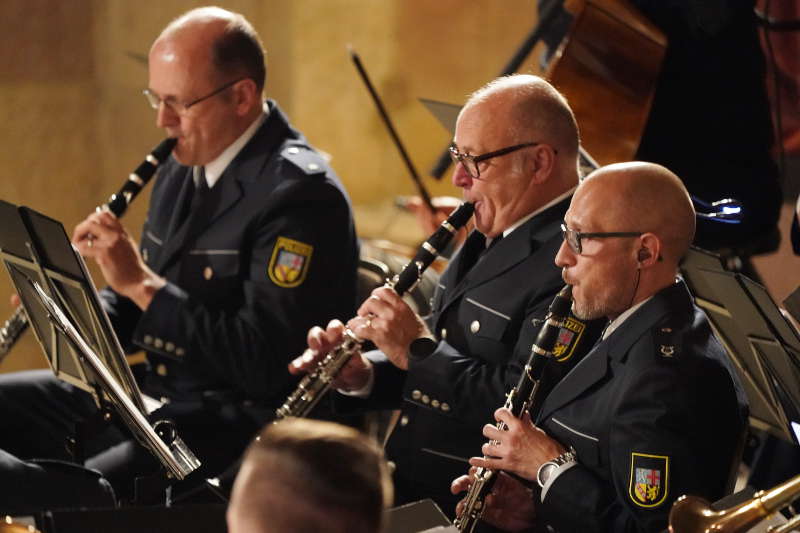 Speyer Dom Herbstkonzert Polizeiorchester Saarland (Foto: Reinhard Schnell)