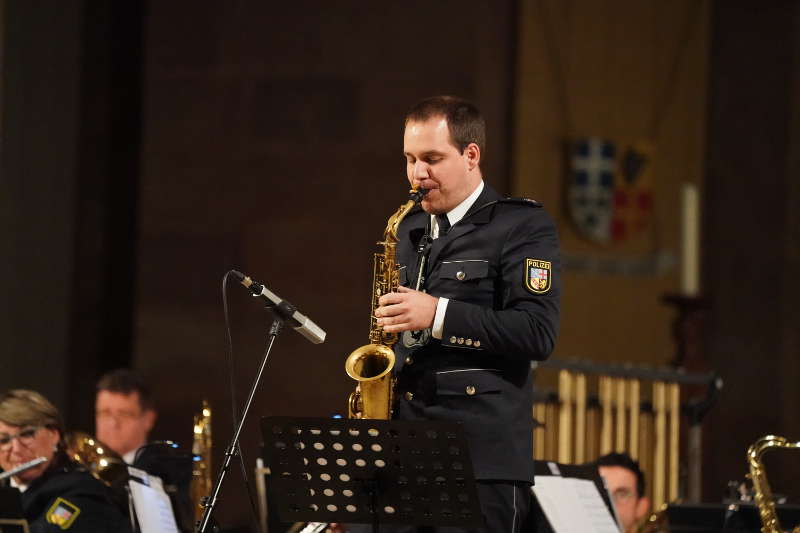 Speyer Dom Herbstkonzert Polizeiorchester Saarland (Foto: Holger Knecht)