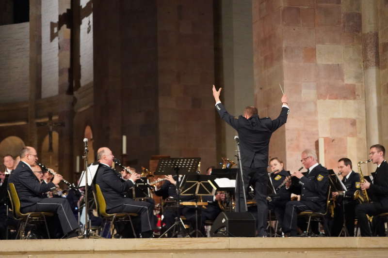 Speyer Dom Herbstkonzert Polizeiorchester Saarland (Foto: Reinhard Schnell)