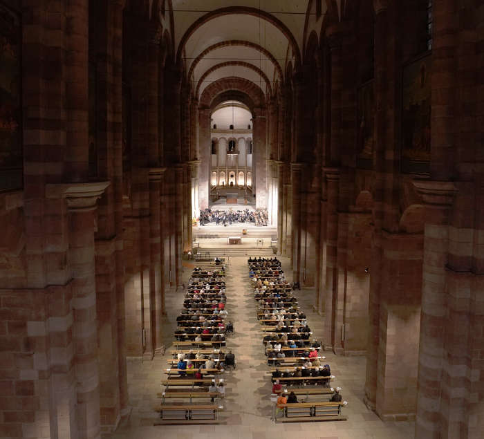 Speyer Dom Herbstkonzert Polizeiorchester Saarland (Foto: Reinhard Schnell)