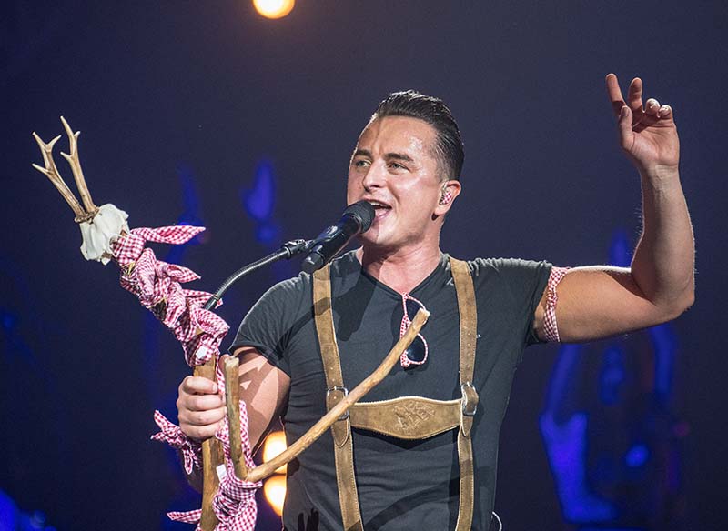 Mannheim SAP Arena Andreas Gabalier (Foto: Helmut Dell)