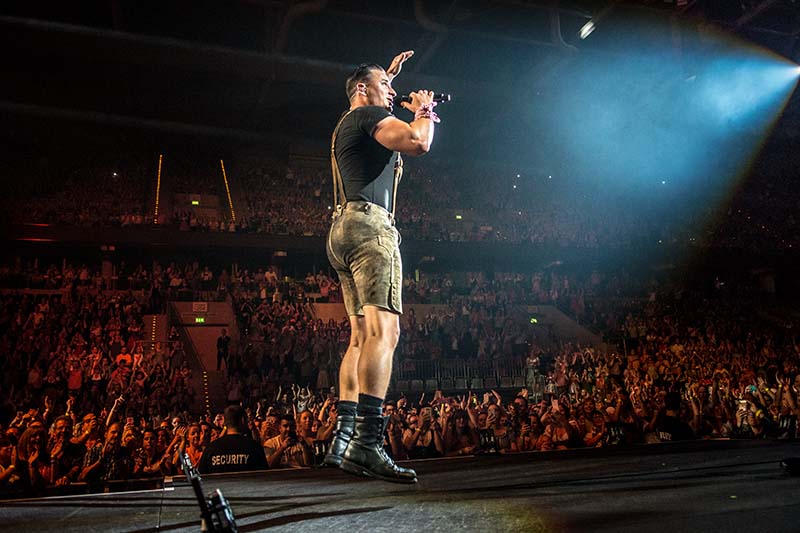 Mannheim SAP Arena Andreas Gabalier (Foto: Helmut Dell)