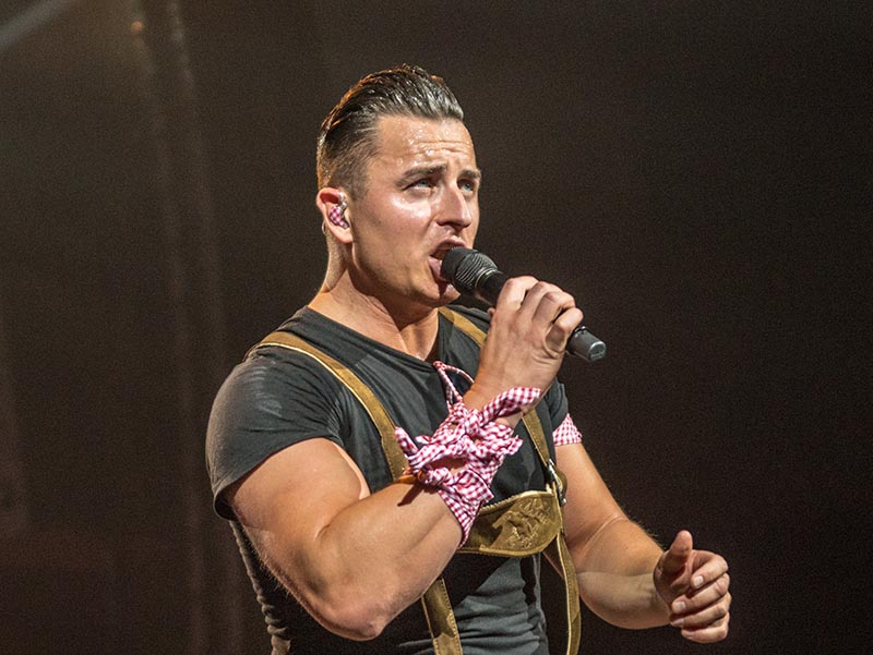 Mannheim SAP Arena Andreas Gabalier (Foto: Helmut Dell)