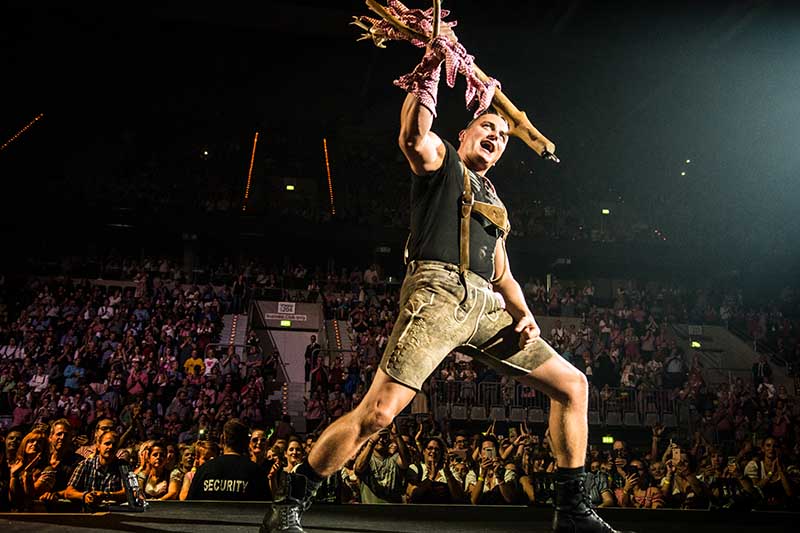 Mannheim SAP Arena Andreas Gabalier (Foto: Helmut Dell)