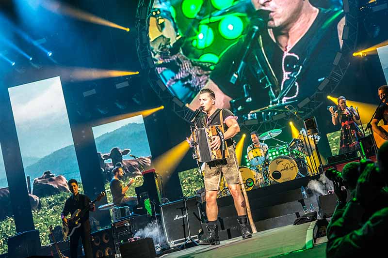 Mannheim SAP Arena Andreas Gabalier (Foto: Helmut Dell)