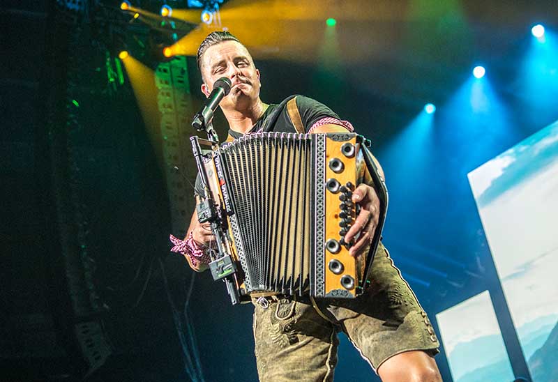 Mannheim SAP Arena Andreas Gabalier (Foto: Helmut Dell)