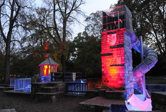 HALLOWEEN Luisenpark Burgspielplatz - Quelle: Stadtpark Mannheim gemeinnützige GmbH