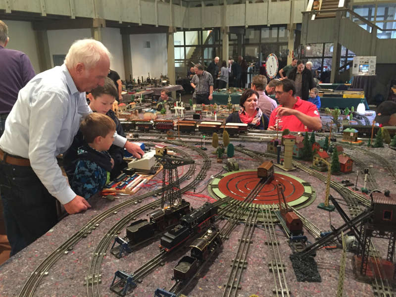 Freunde von Dampfmaschinen und echten historischen Dampflok-Modellen kommen voll auf Ihre Kosten. (Foto: Förderverein des Spielzeugmuseums Freinsheim e.V.)