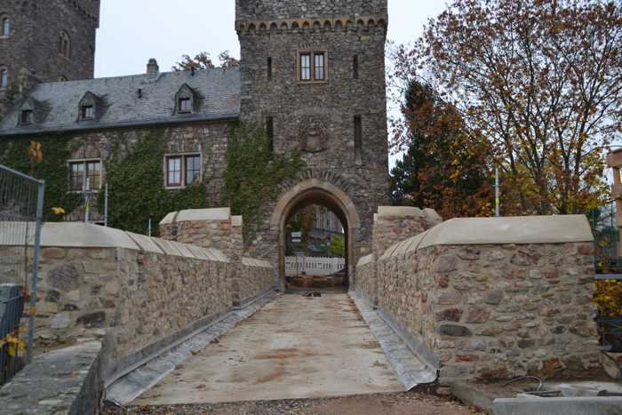 Die Sanierung der Burgbrücke ist im Zeitplan. Foto: Stadt Bingen