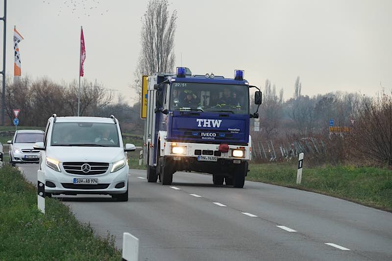 Neustadt Weinstraße Feuerwehr Übung (Foto: Reinhard Schnell)