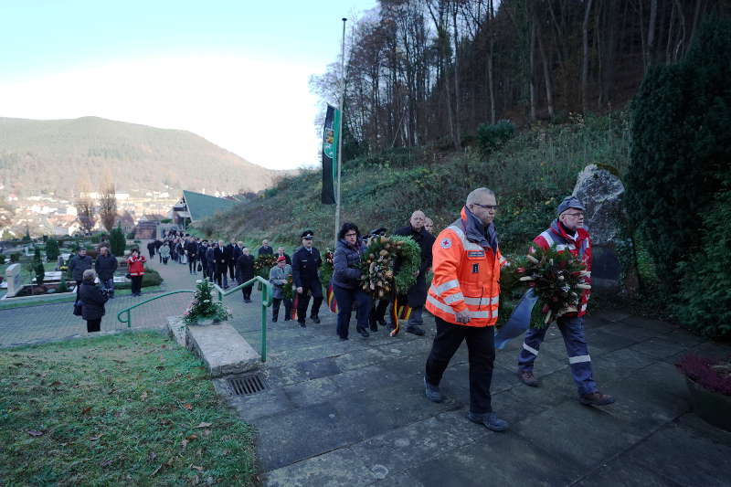 Lambrecht Volkstrauertag 2018 (Foto: Reinhard Schnell)