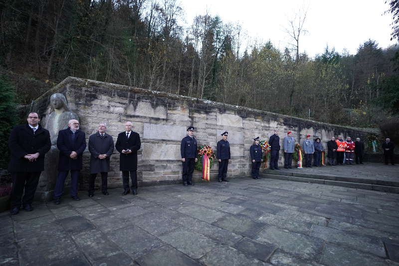 Lambrecht Volkstrauertag 2018 (Foto: Reinhard Schnell)