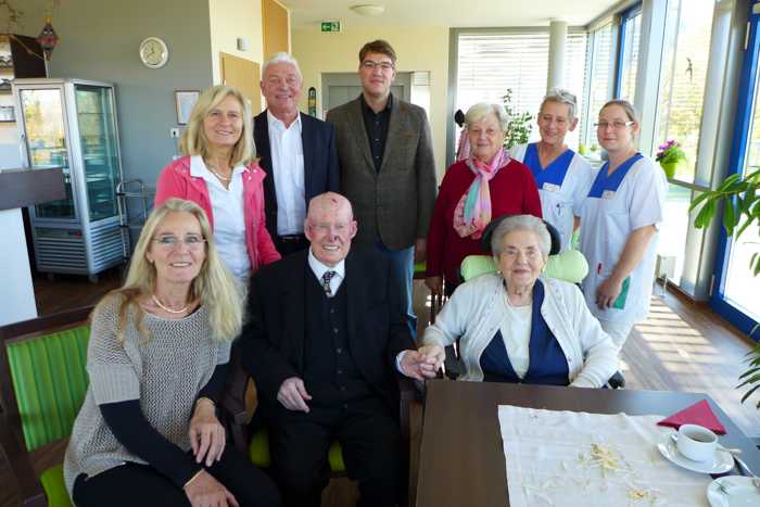 Eiserne Hochzeit, Otto und Elfriede Illg -