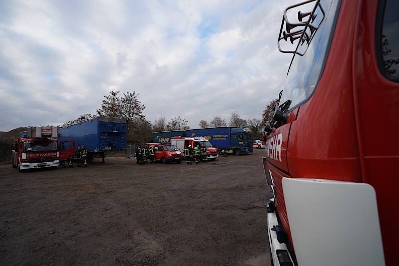 Neustadt Weinstraße Feuerwehr Übung (Foto: Holger Knecht)