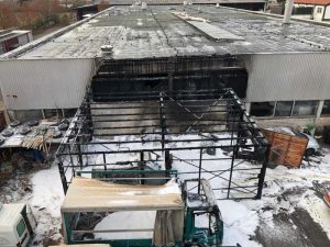 Feuerwehr Landau - Geloeschter Brand