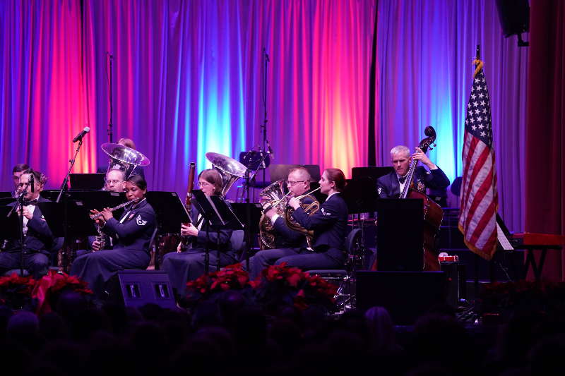 Kaiserslautern Weihnachtskonzert holiday concert USAFE Band (Foto: Holger Knecht)