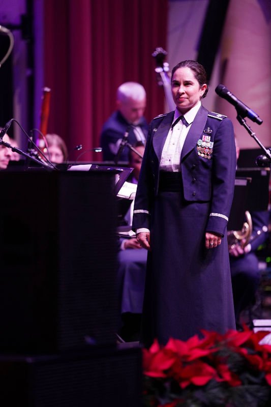Kaiserslautern Weihnachtskonzert holiday concert USAFE Band (Foto: Reinhard Schnell)