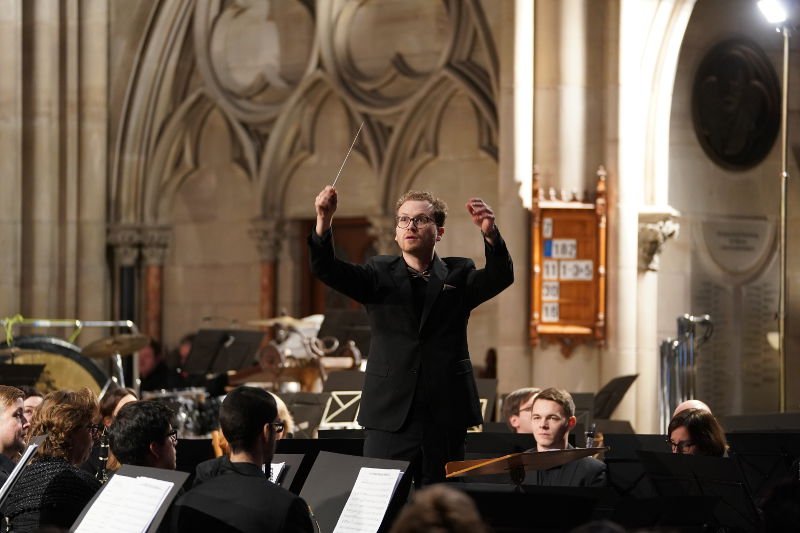 Speyer Gedächtniskirche Sinfonisches Blasorchester Ludwigshafen Weihnachtskonzert (Foto: Holger Knecht)