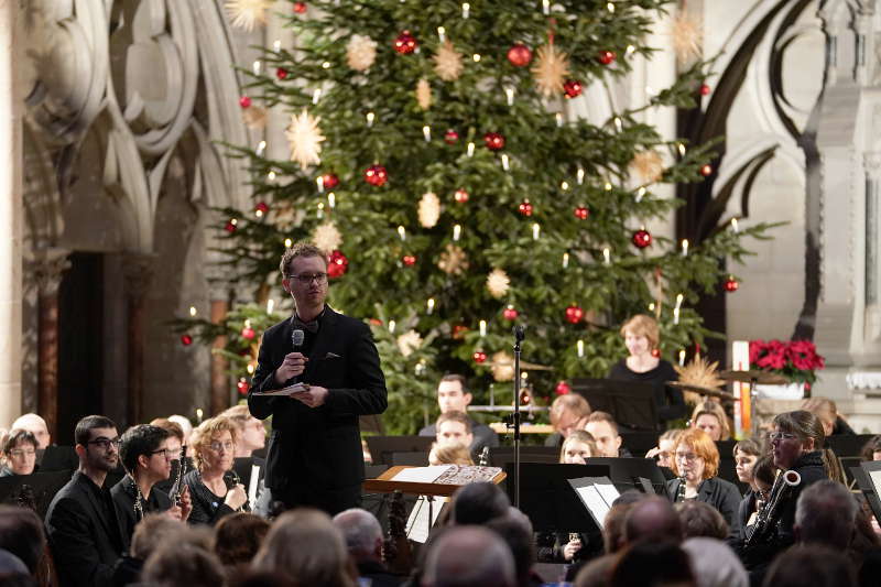 Speyer Gedächtniskirche Sinfonisches Blasorchester Ludwigshafen Weihnachtskonzert (Foto: Holger Knecht)