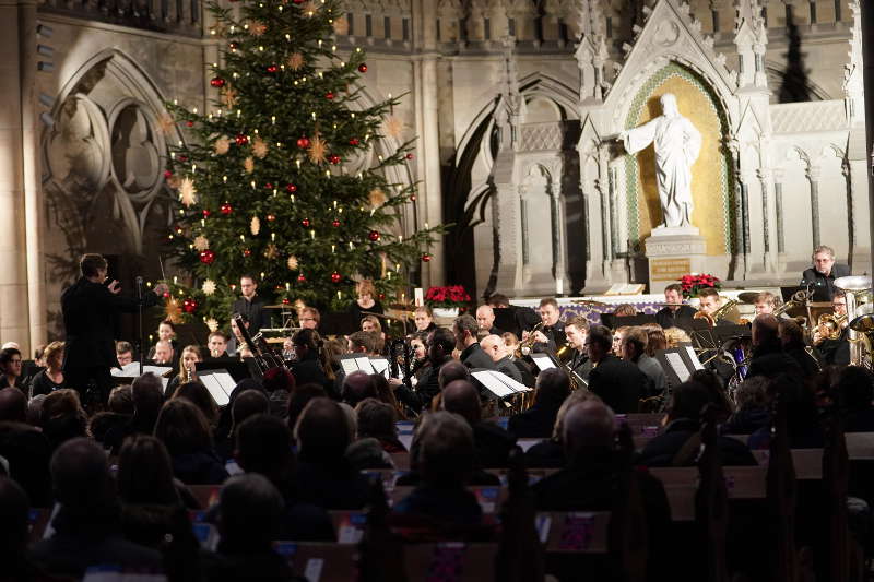 Speyer Gedächtniskirche Sinfonisches Blasorchester Ludwigshafen Weihnachtskonzert (Foto: Holger Knecht)