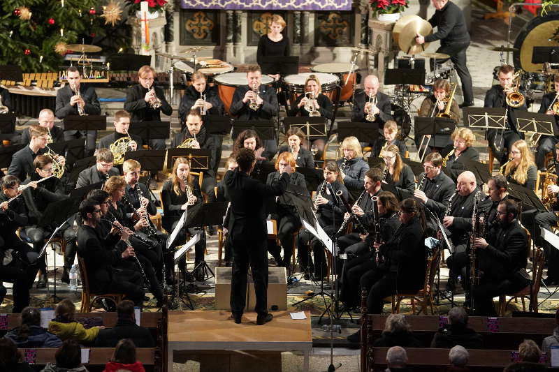 Speyer Gedächtniskirche Sinfonisches Blasorchester Ludwigshafen Weihnachtskonzert (Foto: Holger Knecht)