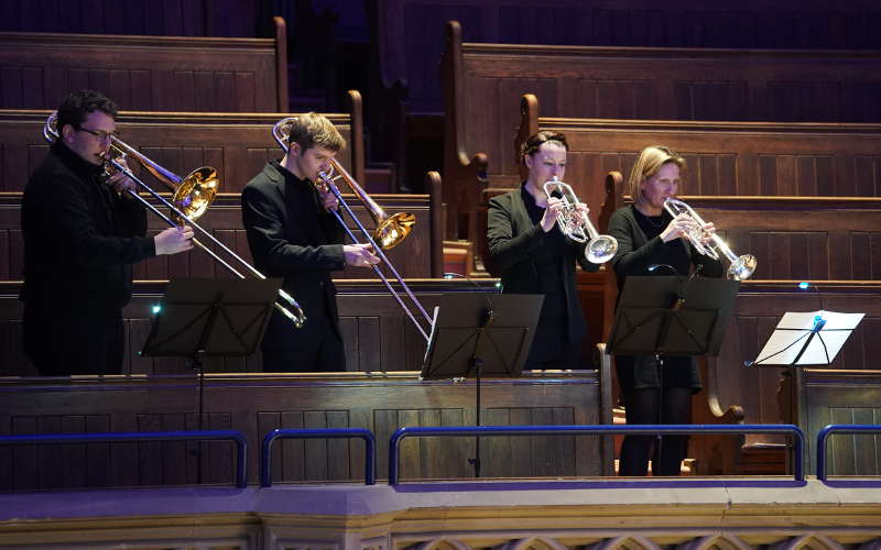 Speyer Gedächtniskirche Sinfonisches Blasorchester Ludwigshafen Weihnachtskonzert (Foto: Holger Knecht)